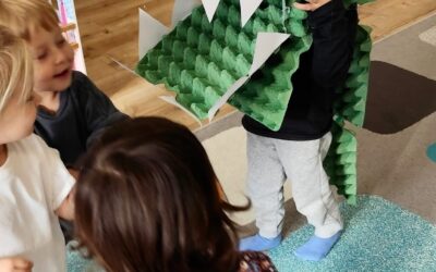 Poznajemy legendę o&nbsp;smoku wawelskim.  Zamiast oglądać przedstawienie – dzieci były aktorami.  U&nbsp;nas w&nbsp;przedszkolu nie&nbsp;ma nudy!